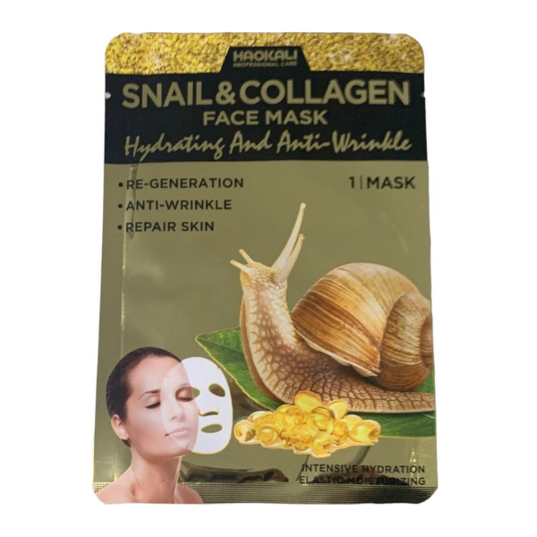 Haokali Masc Facial Snail/Collagen