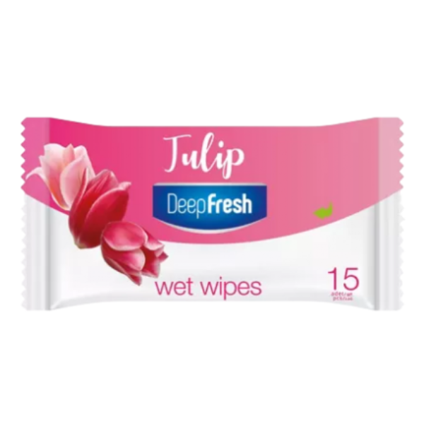 Deep Fresh Toallitas Humedas Tulip 15un