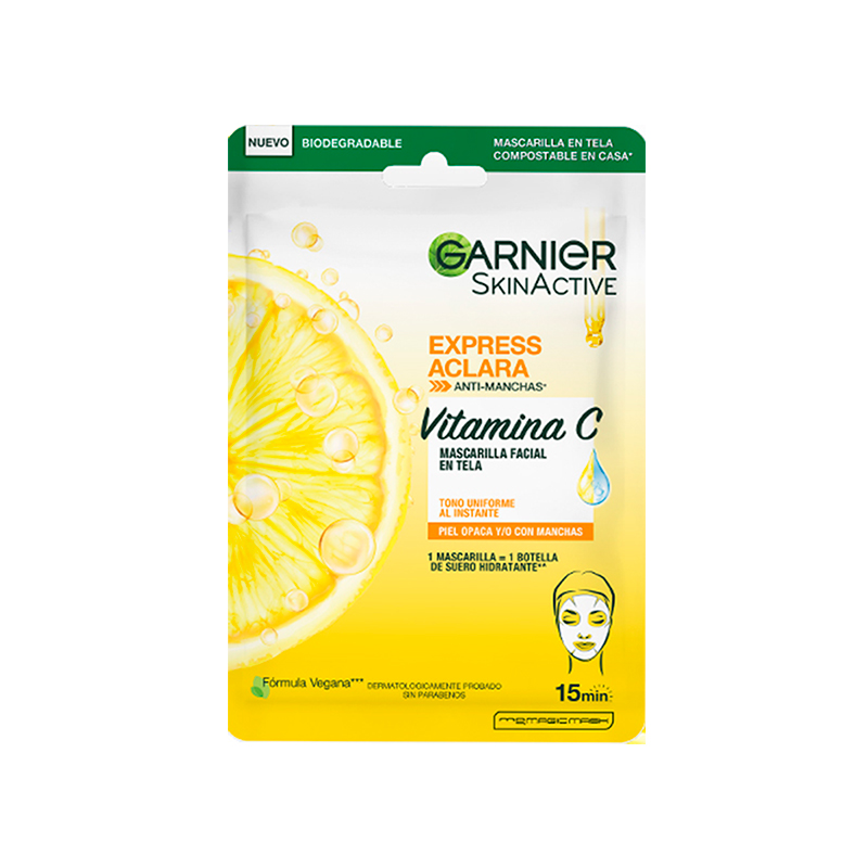 Garnier Masc Facial Aclara Vit C