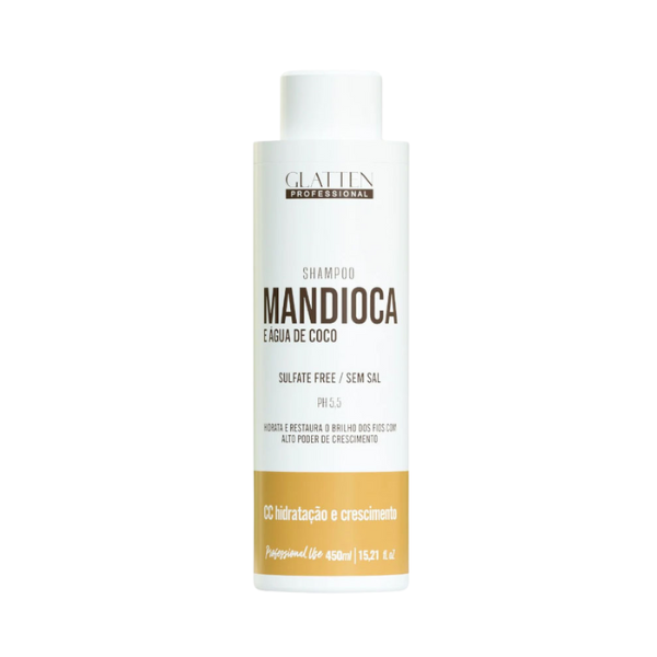 Glatten Sh Mandioca 450ml