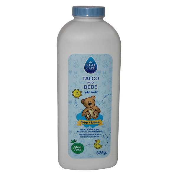Real Talco P/ Bebe Azul 625g