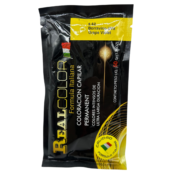 Real Color Tinte Sachet 6.62