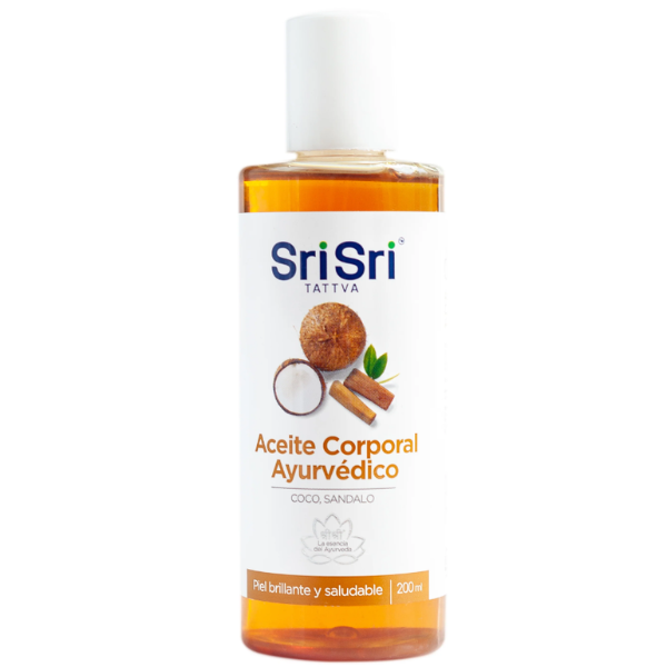 Srisri Aceite Corp Ayurvedico Coco 200ml