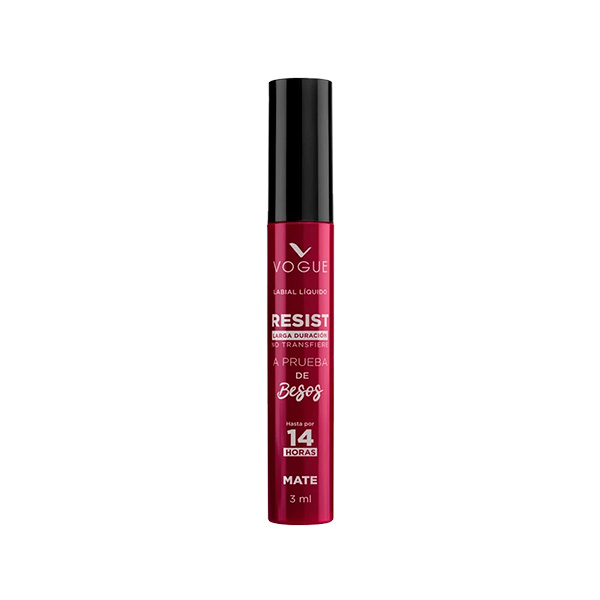 Vogue Resist Labial Liq Mate Vive 14h 3ml